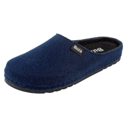 Dámske vlnené filcové papuče Buxa MEMORY BZ150 modré