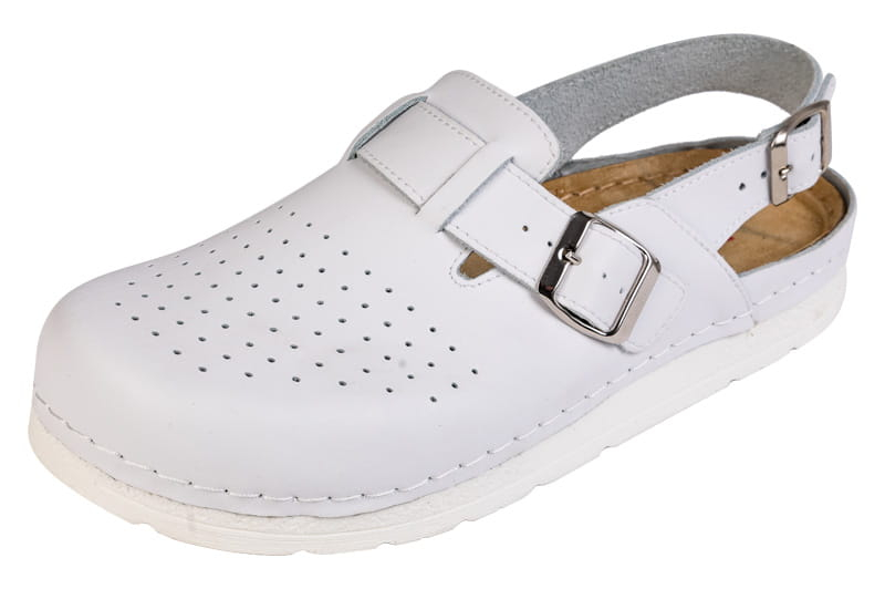 Zdravotná obuv BZ421p biele - 44 / biela